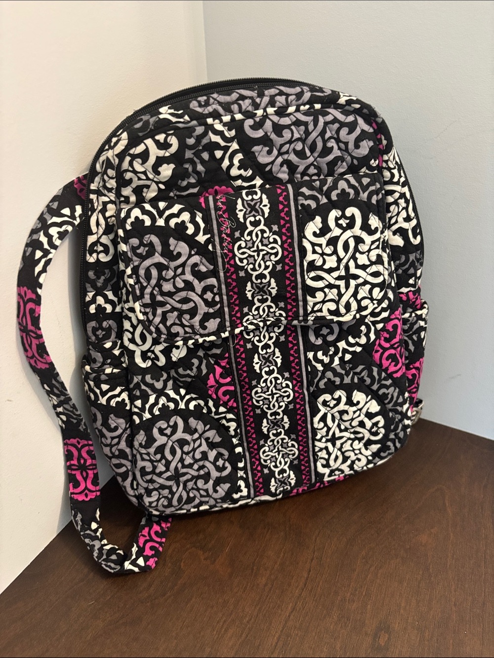 Vera Bradley Canterbury magenta back pack purse